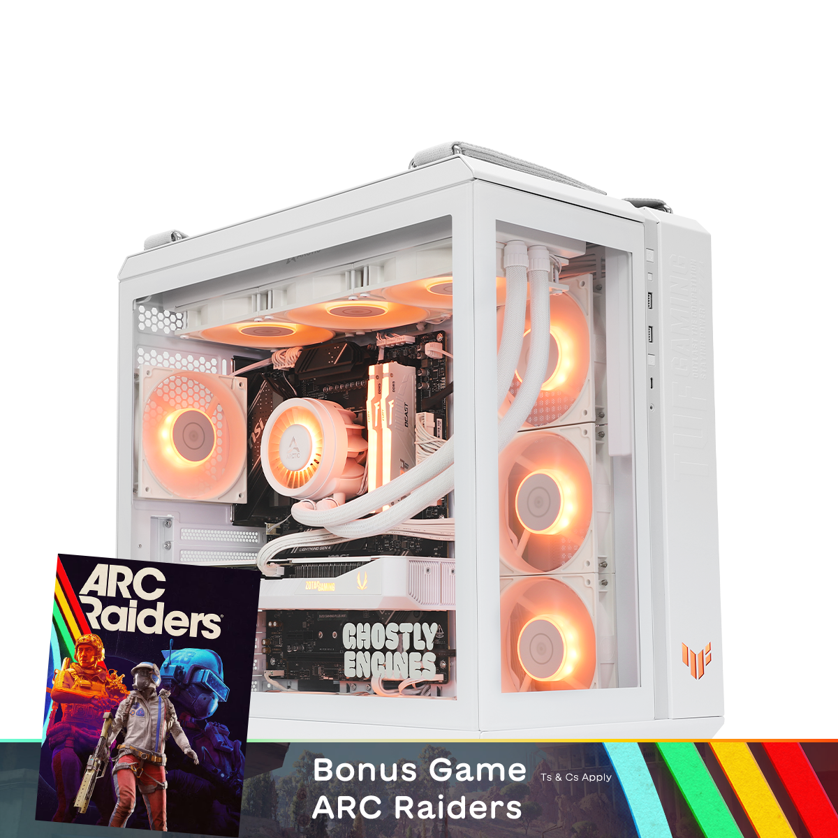 GE Ethereal RTX 5070 Ti Gaming PC
