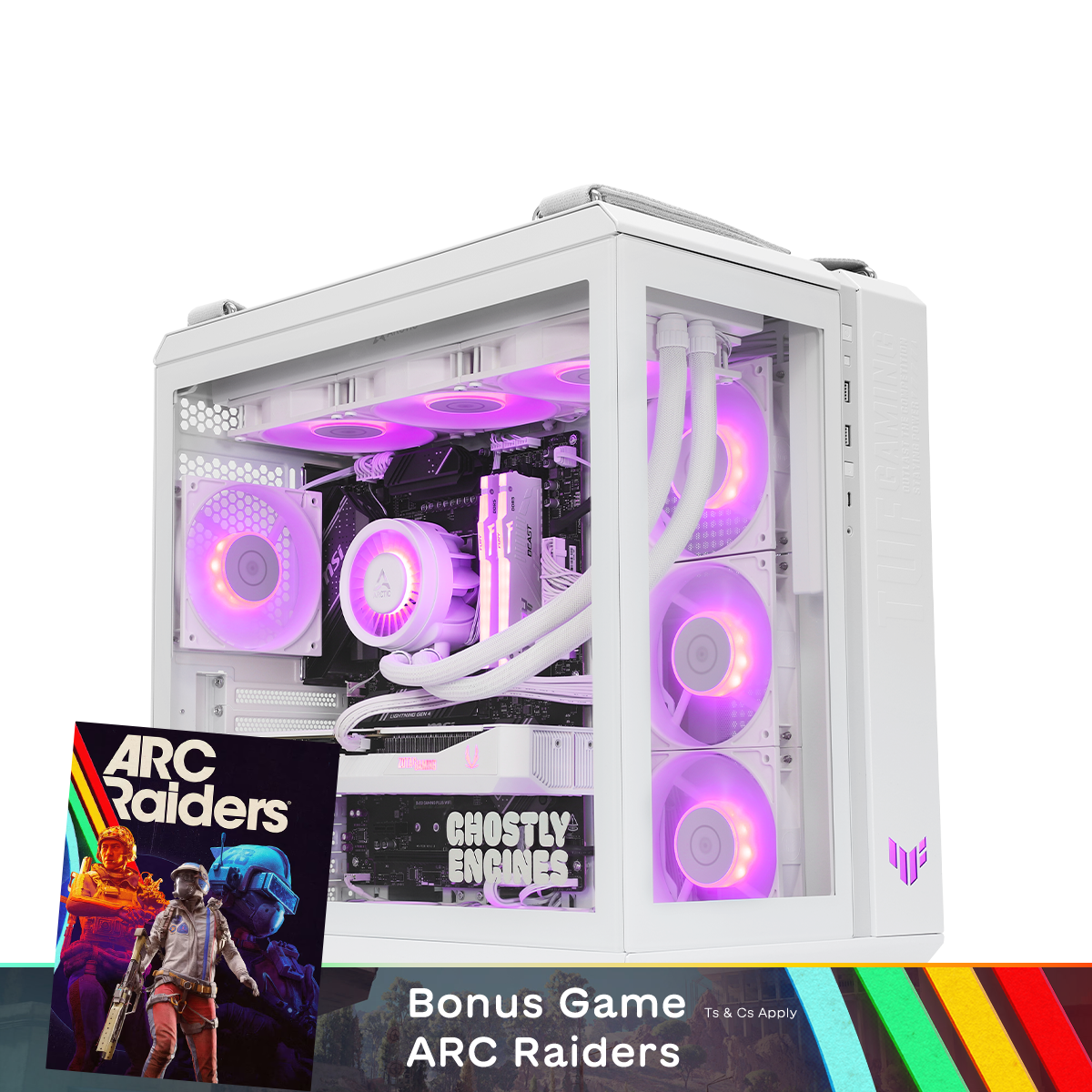 GE Tempus RTX 5070 Gaming PC