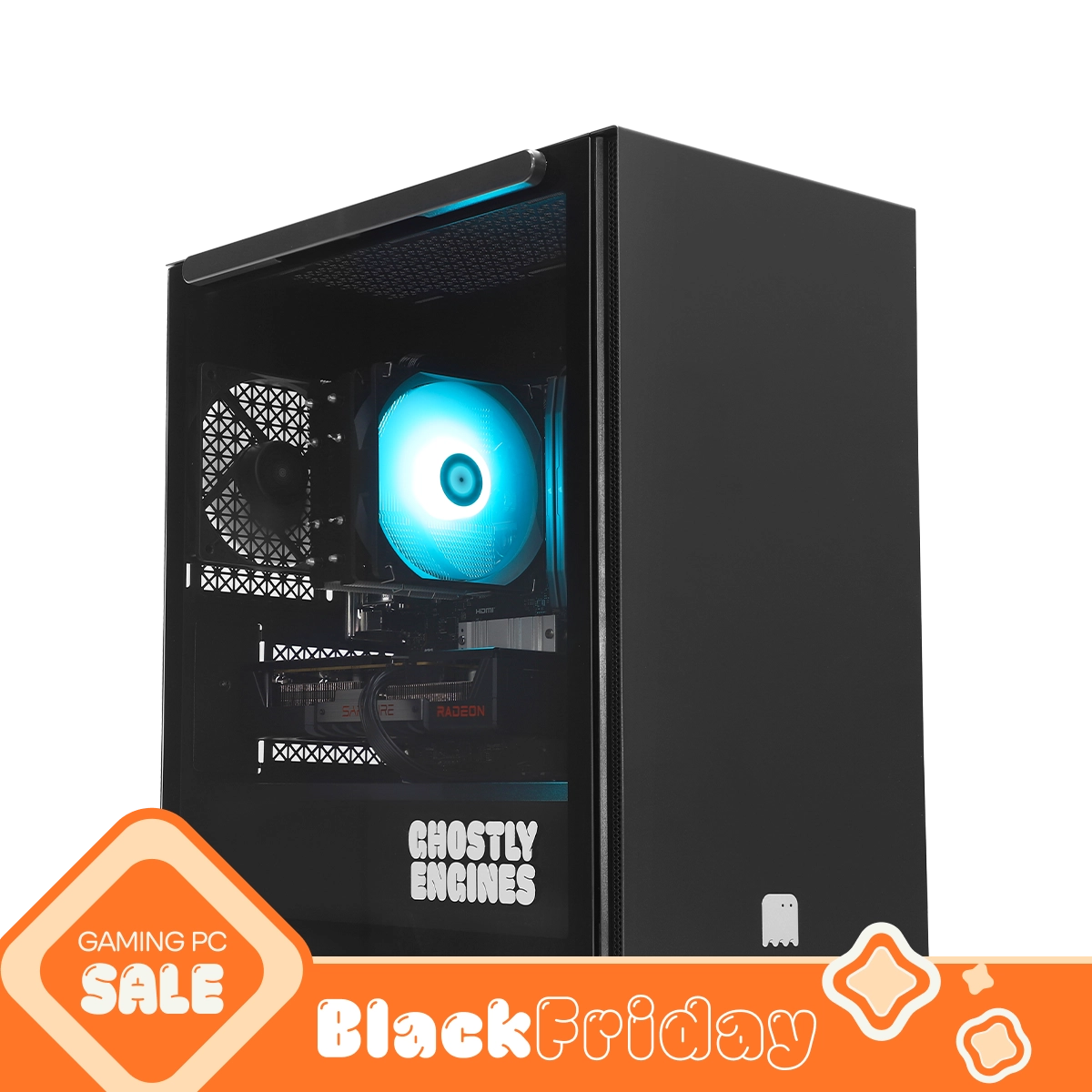 GE Odin Ink RX 9060 XT Gaming PC