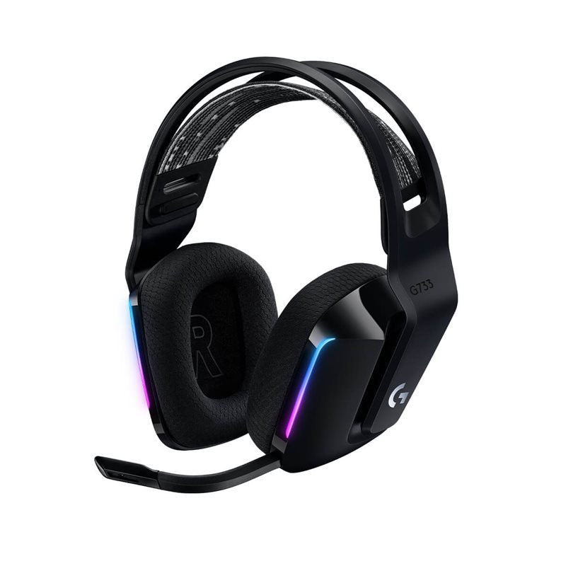 Logitech G733 LIGHTSPEED Wireless RGB Gaming Headset Black