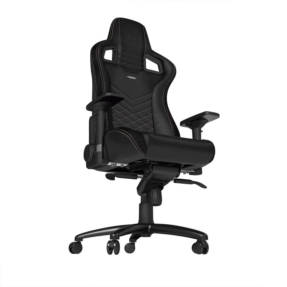 Noblechairs EPIC Series Faux Leather Gaming Chair - Black/Gold