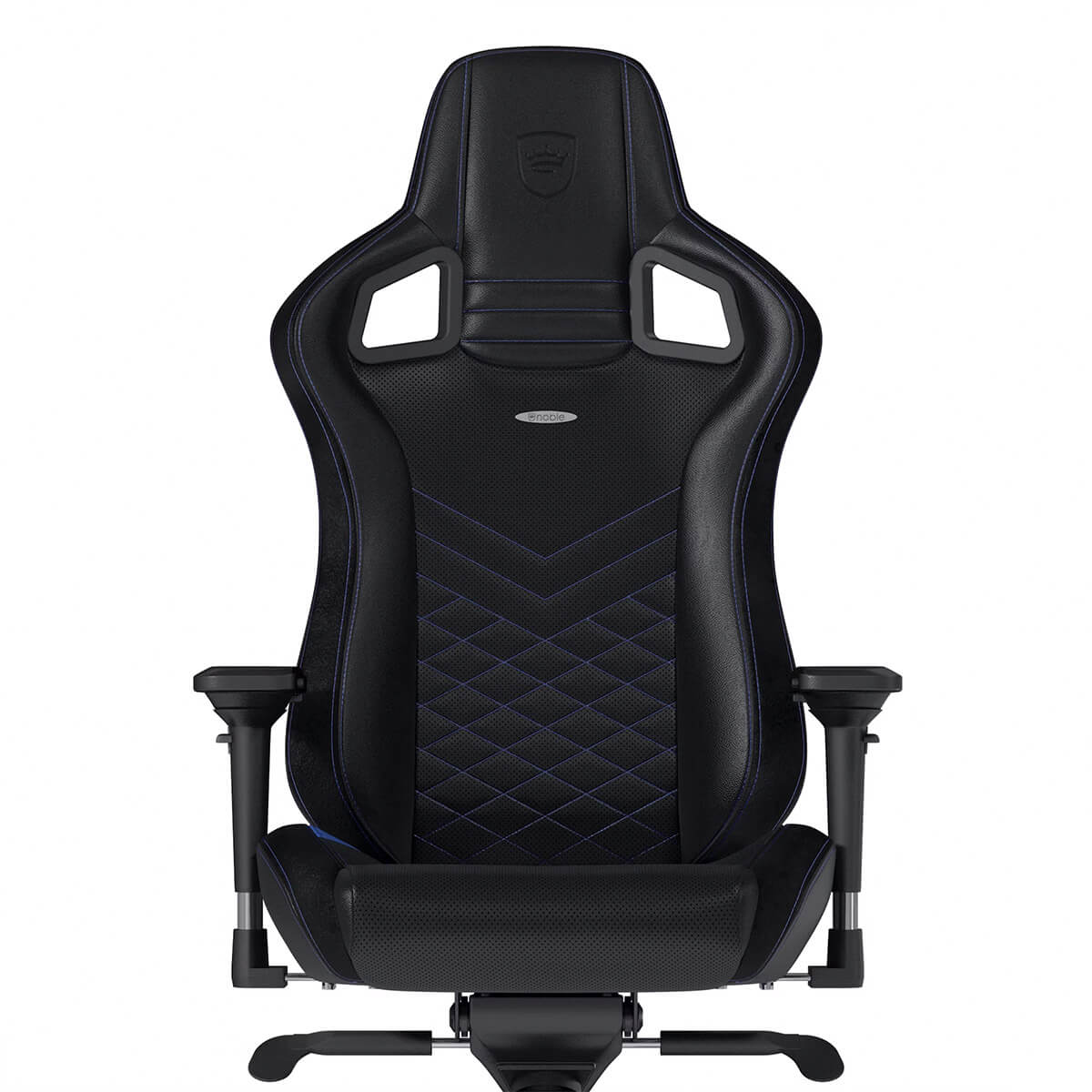 Noblechairs EPIC Series Faux Leather Gaming Chair - Black/Blue