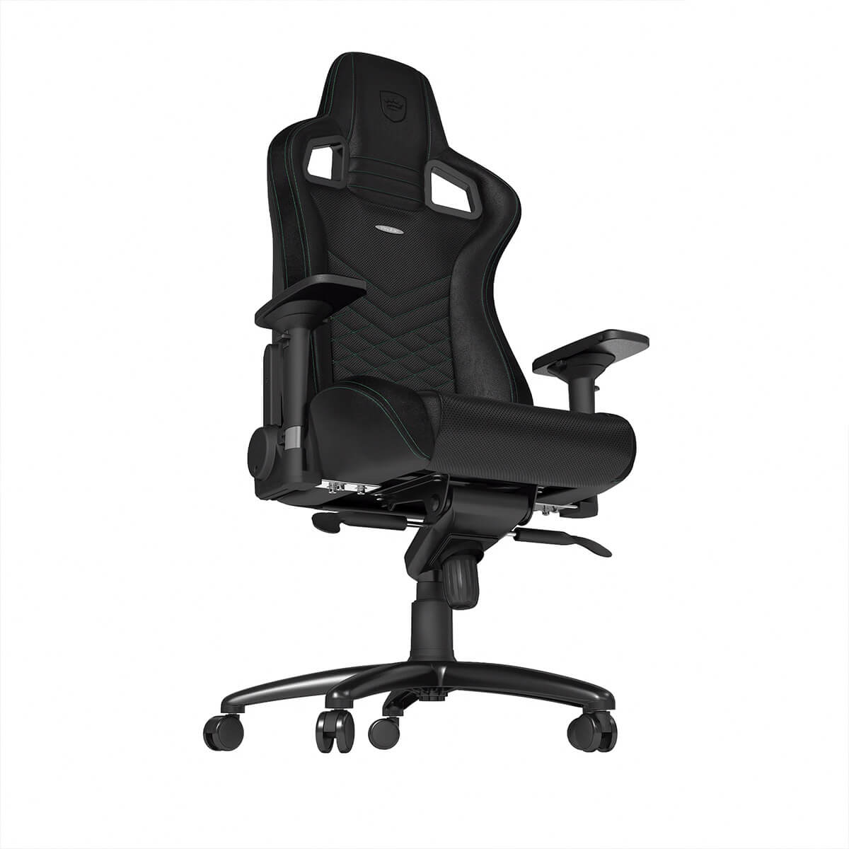 Noblechairs EPIC Series Faux Leather Gaming Chair - Black/Green