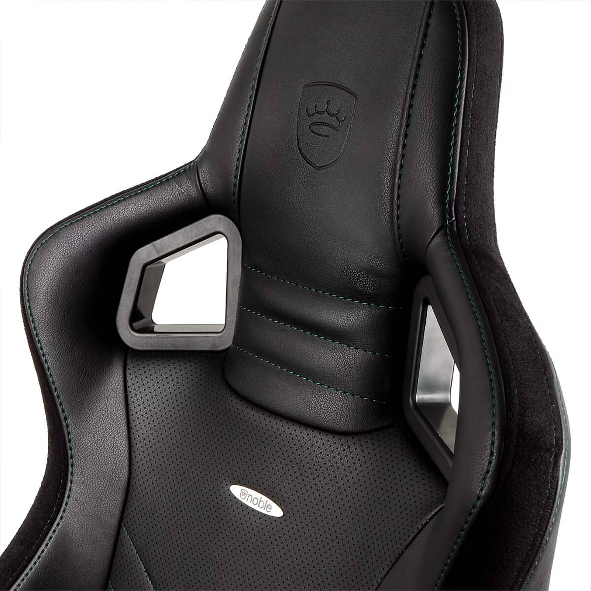 Noblechairs EPIC Series Faux Leather Gaming Chair - Black/Green