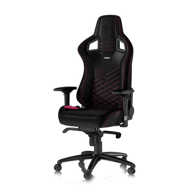 Noblechairs EPIC Series Faux Leather Gaming Chair - Black/Pink