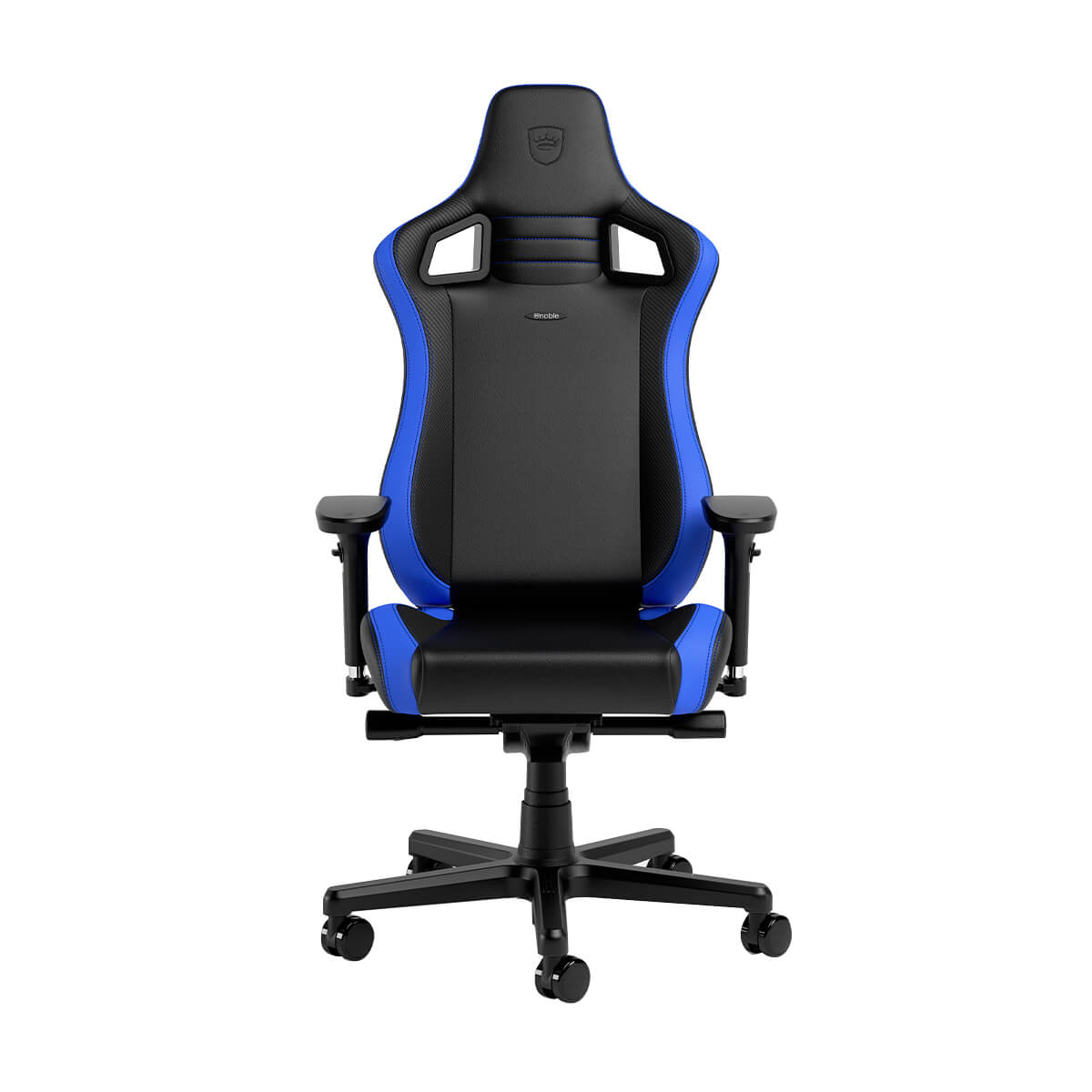 Noblechairs EPIC Series Compact Gaming Chair - Black/Carbon/Blue