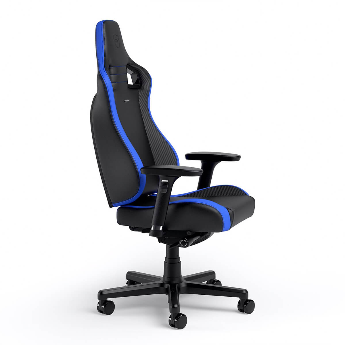 Noblechairs EPIC Series Compact Gaming Chair - Black/Carbon/Blue