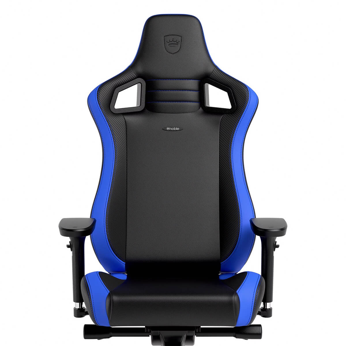 Noblechairs EPIC Series Compact Gaming Chair - Black/Carbon/Blue