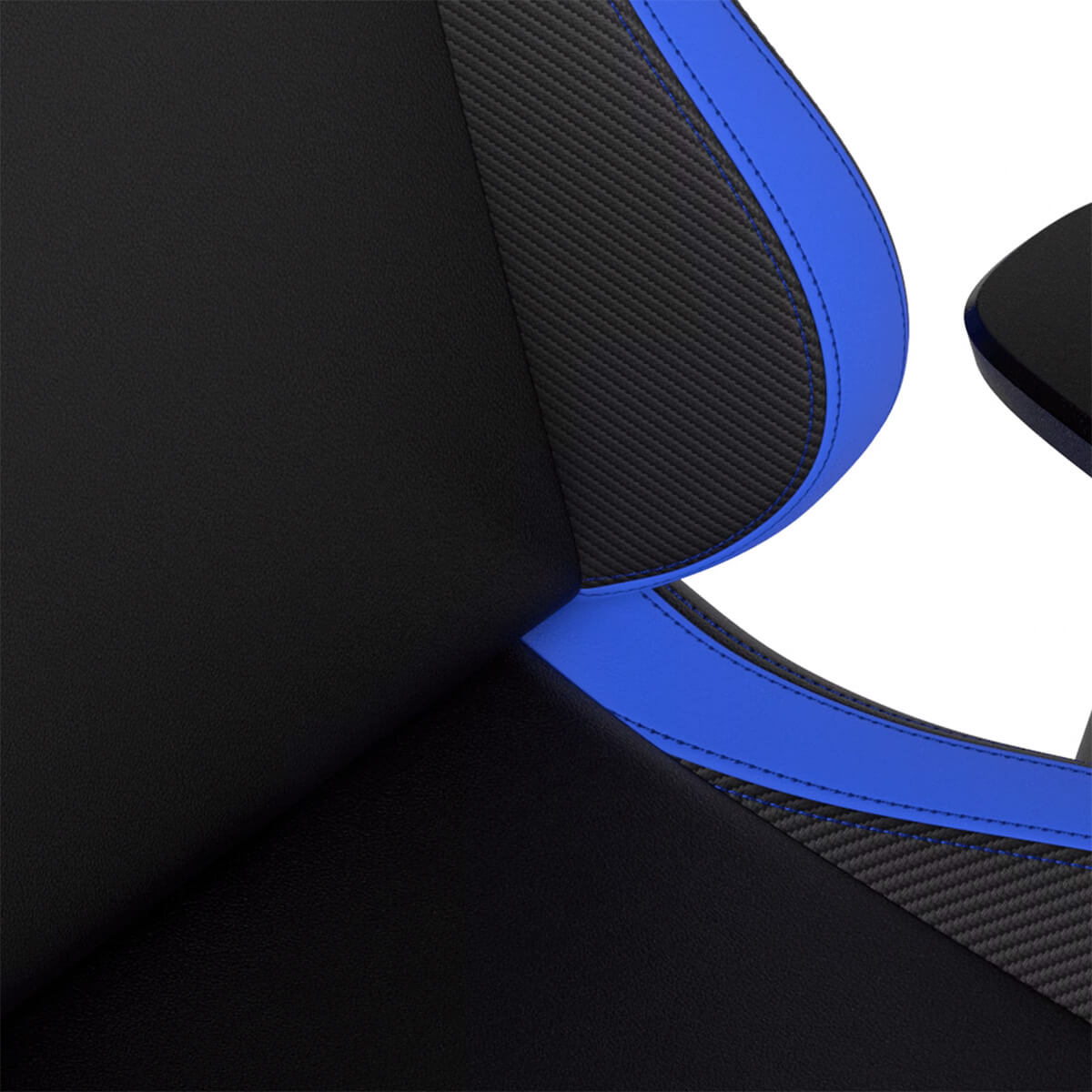 Noblechairs EPIC Series Compact Gaming Chair - Black/Carbon/Blue