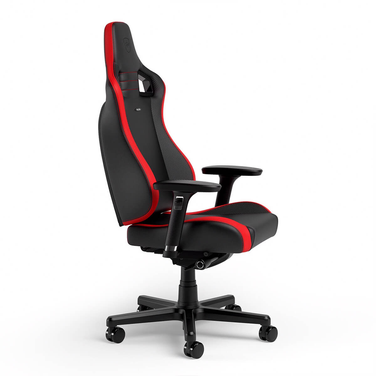 Noblechairs EPIC Series Compact Gaming Chair - Black/Carbon/Red