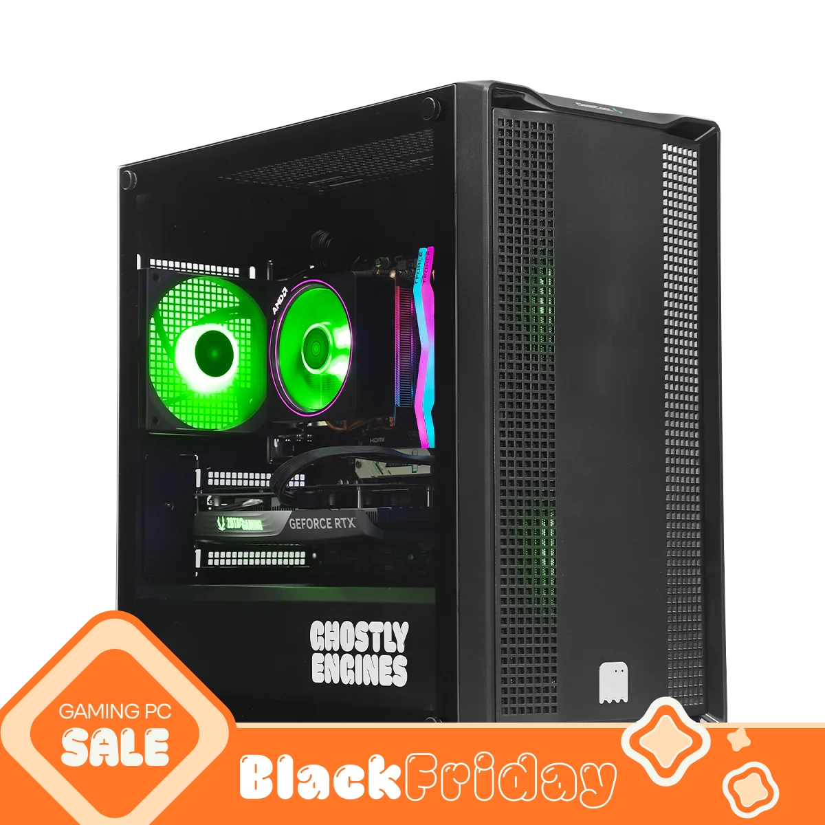 GE Wraith RTX 4060 Gaming PC