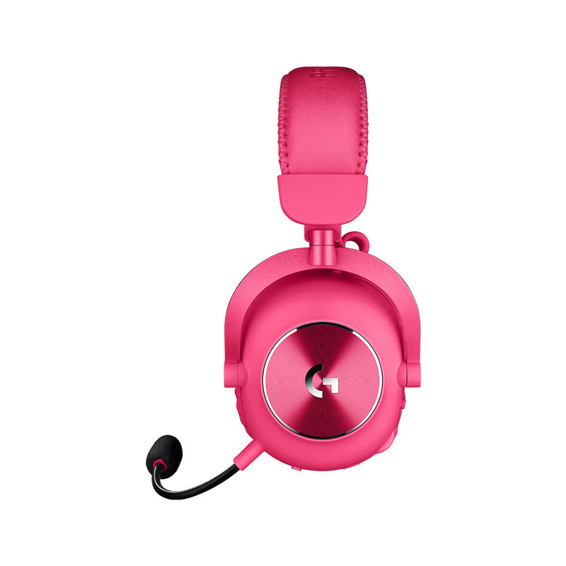 Logitech PRO X 2 Wireless Gaming Headset with Graphene - Magenta