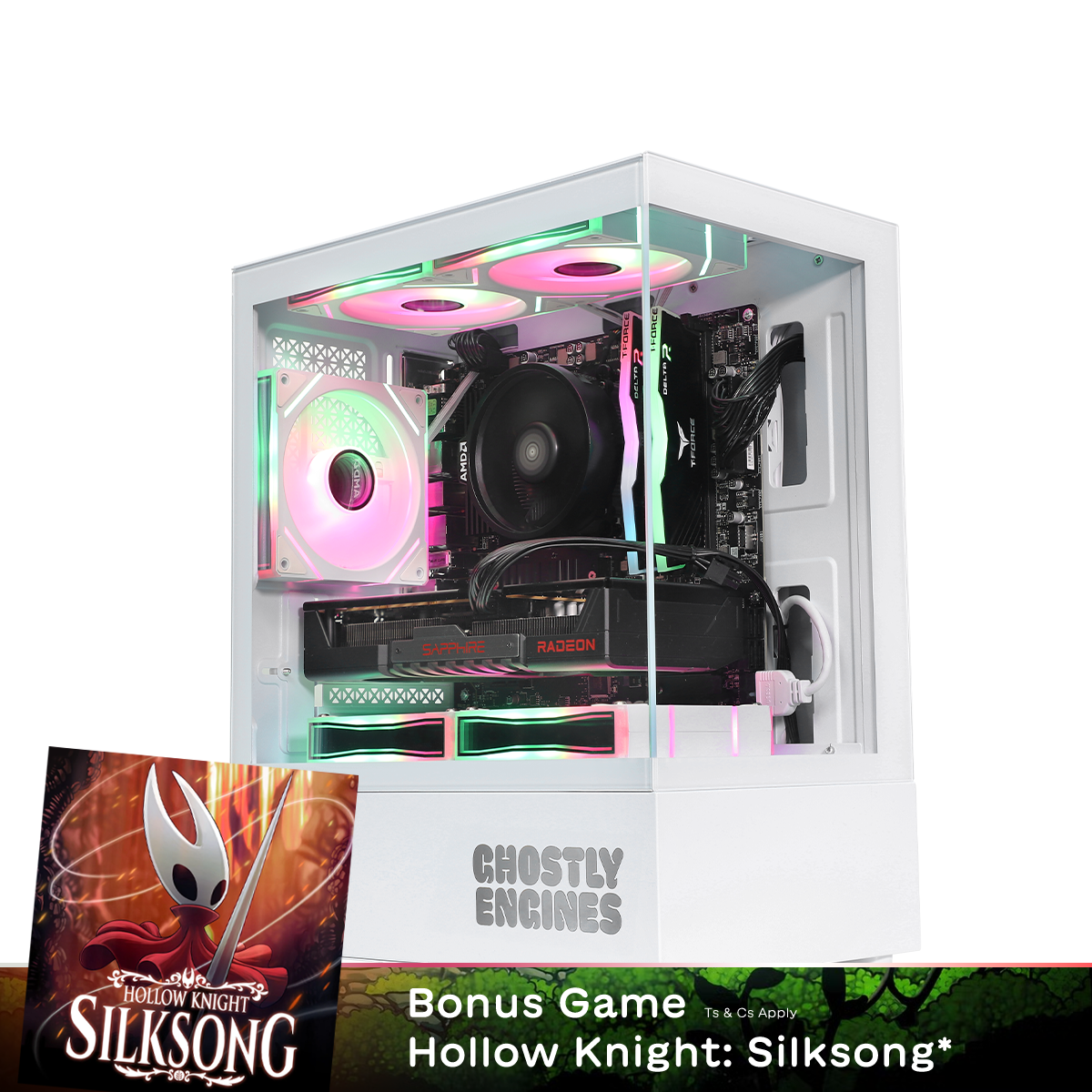 GE Astray Ice RX 9060 XT Gaming PC