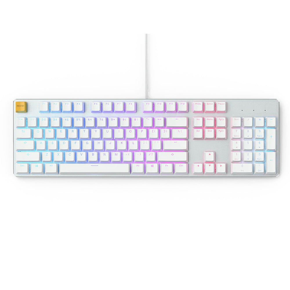 Glorious GMMK Full Size Pre-Built Keyboard - White