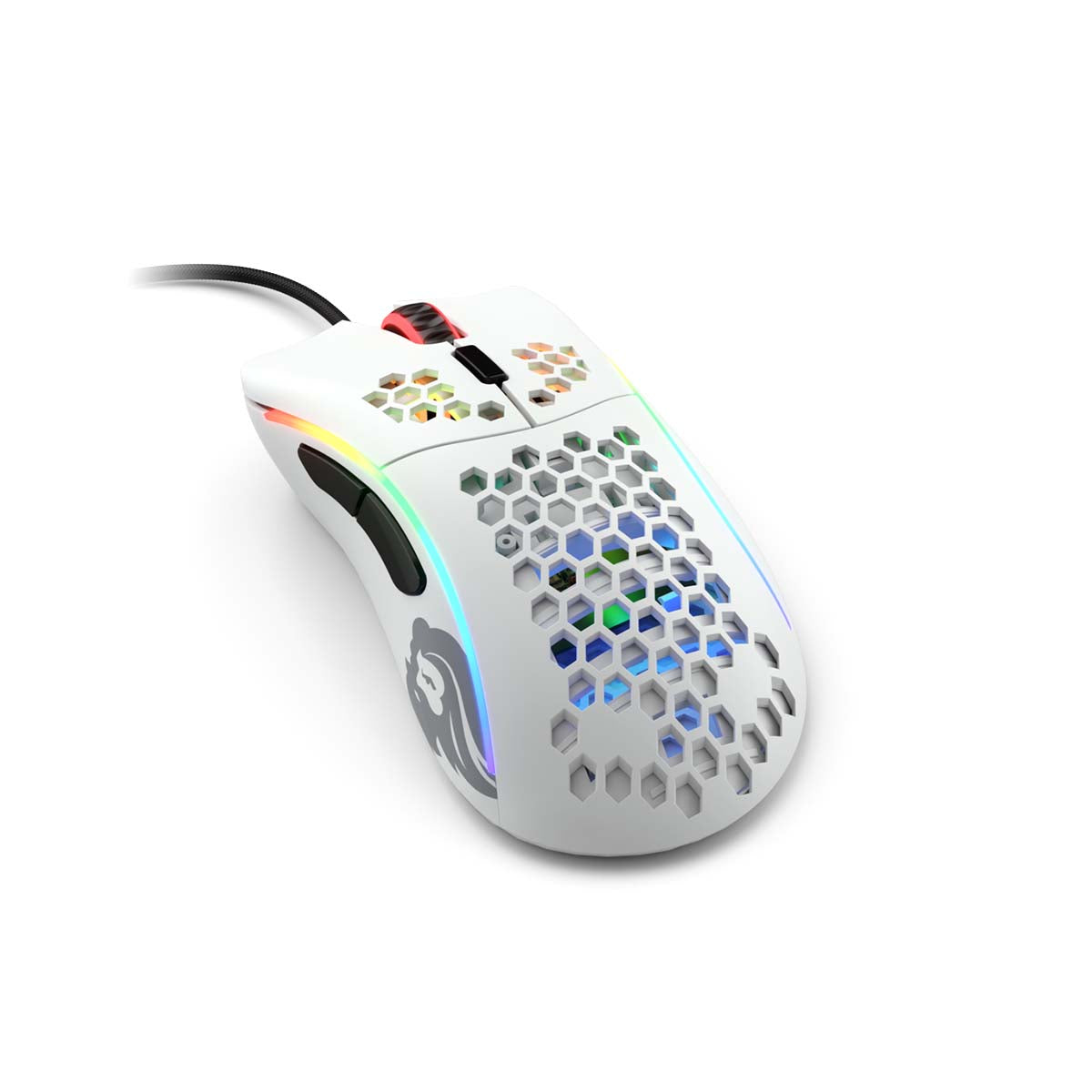 Glorious Model D- Wired Gaming Mouse - Matte White