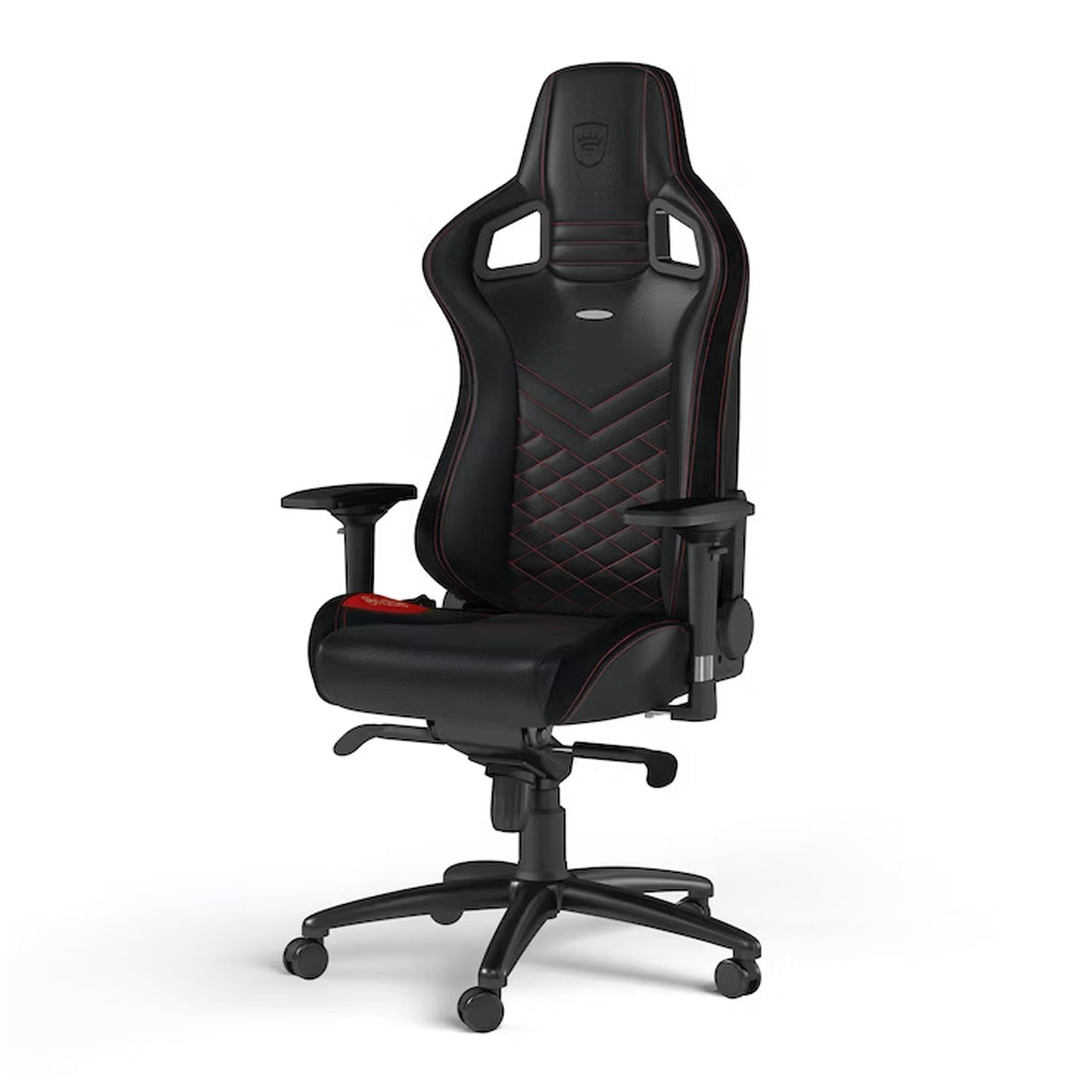 Noblechairs EPIC Series Faux Leather Gaming Chair Black Red