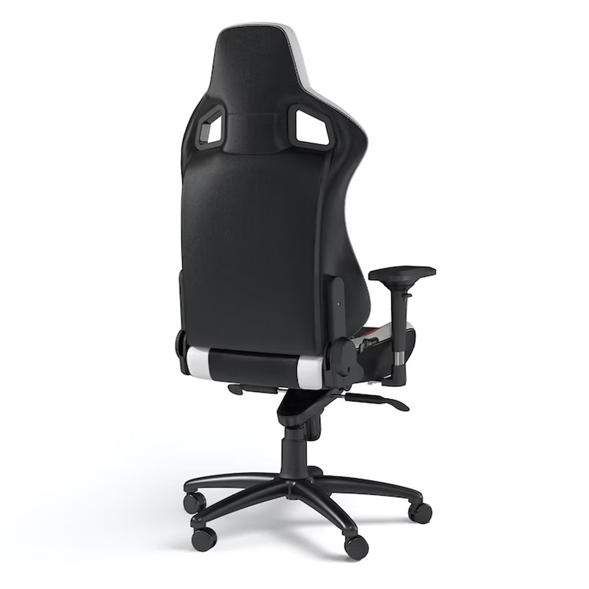 Noblechairs EPIC Series Real Leather Gaming Chair - Black/White/Red