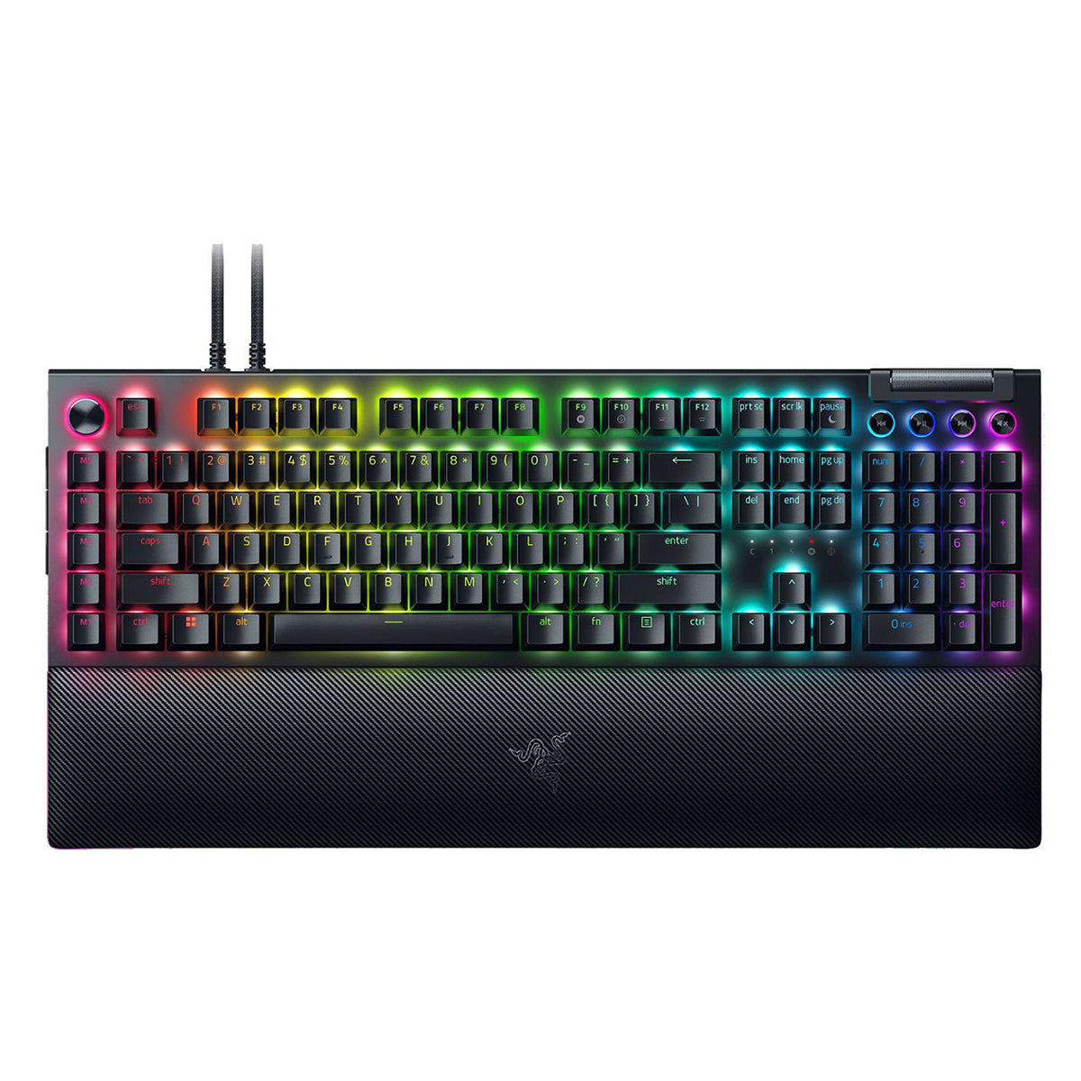 Razer BlackWidow V4 Pro Mechanical Gaming Keyboard Green Switch