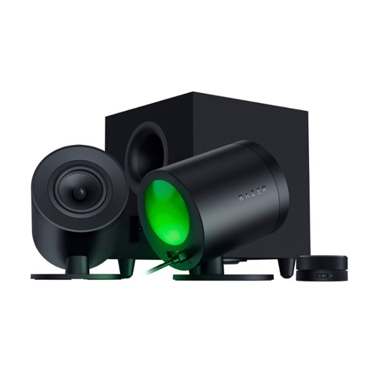 Razer Nommo V2 Pro Full-Range 2.1 PC Gaming Speakers with Wireless Subwoofer