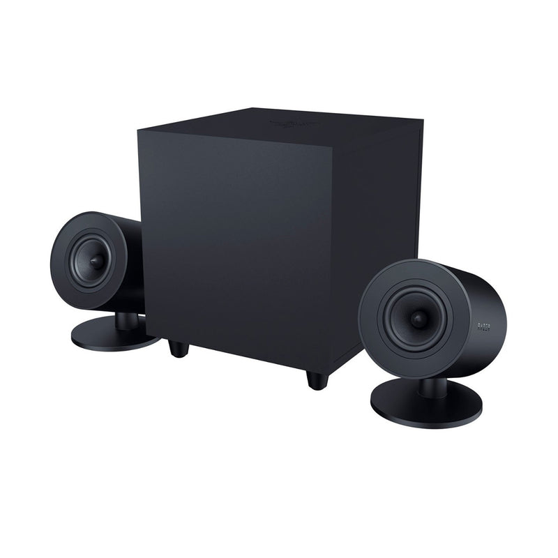 Razer Nommo V2 Pro Full-Range 2.1 PC Gaming Speakers with Wireless Subwoofer