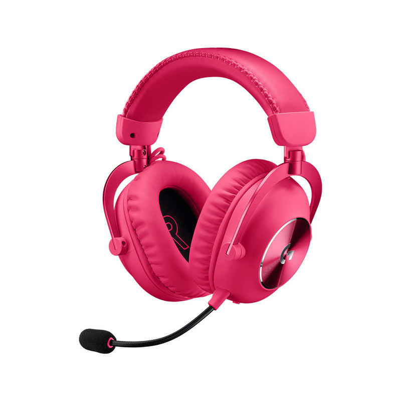 Logitech PRO X 2 Wireless Gaming Headset with Graphene - Magenta