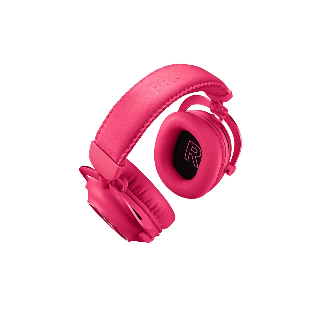 Logitech pink online headphones