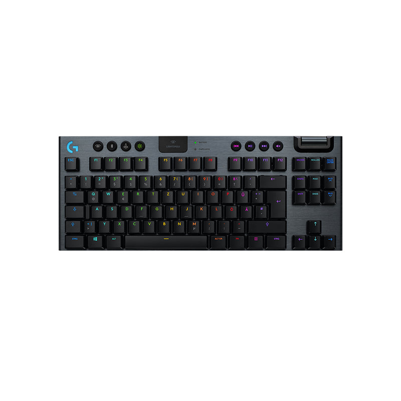 Logitech G915 TKL LIGHTSPEED Wireless RGB Mechanical Gaming Keyboard - GL Clicky