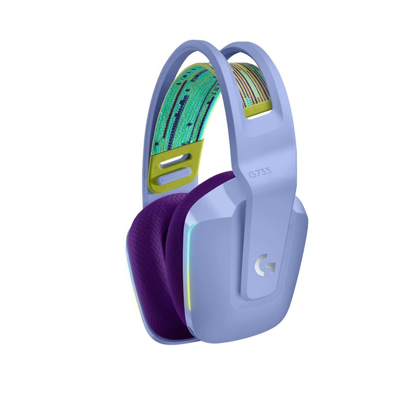 Logitech G733 Lightspeed Wireless Headset - Lilac